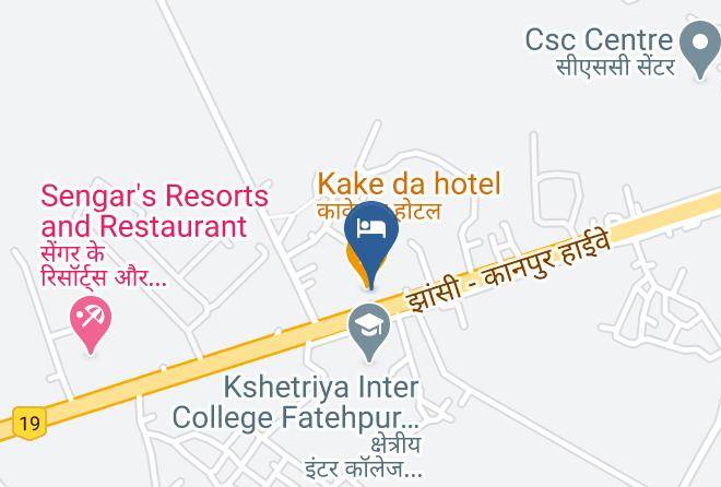 Akbarpur - Hotel The Grand Tilak Maps
