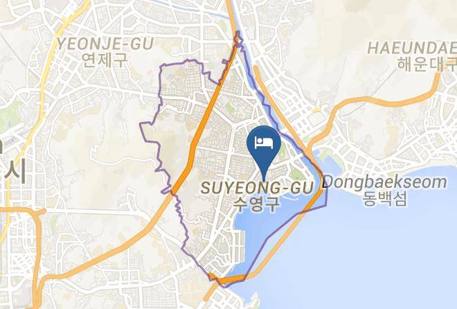 Suyeonggu - Hotel The Grang Gwangan Maps
