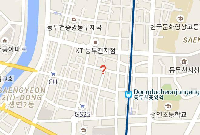 Dongducheonsi - Hotel The Gray Maps
