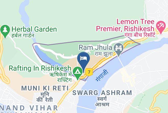 Rishikesh - Hotel The Great Ganga Maps