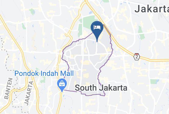 Jakarta Selatan - Hotel The Gunawarman Maps