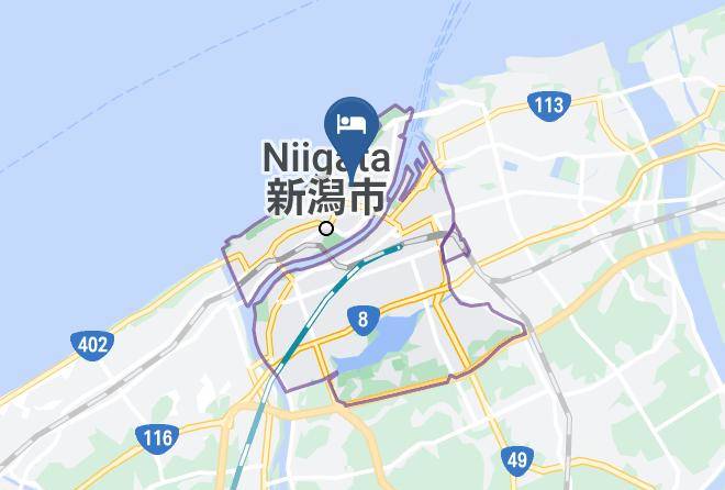 Niigata City Chuo Ward - Hotel The Italia Ken Maps