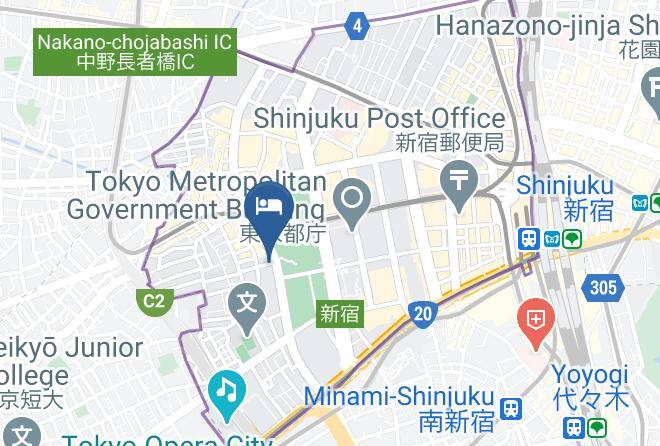 Shinjuku Ward - The Knot Tokyo Shinjuku Maps