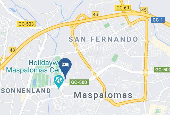 Las Palmas - Hotel The Koala Garden Maps