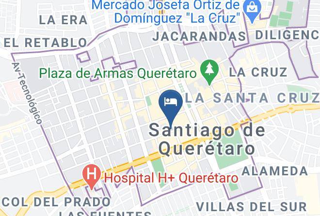 Santiago De Queretaro - Hotel The Lit 13 Maps