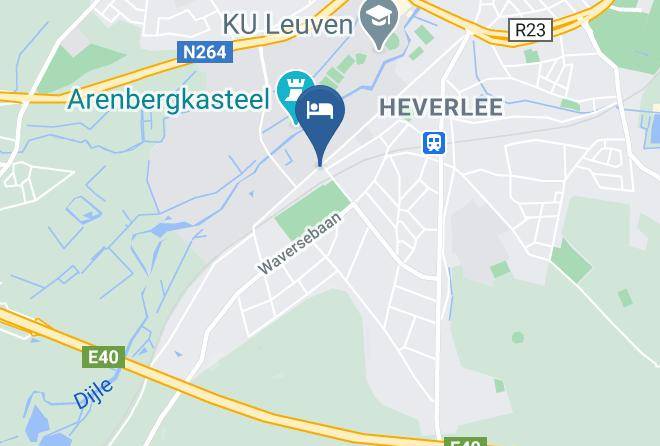 Flemish Brabant - Hotel The Lodge Heverlee Maps