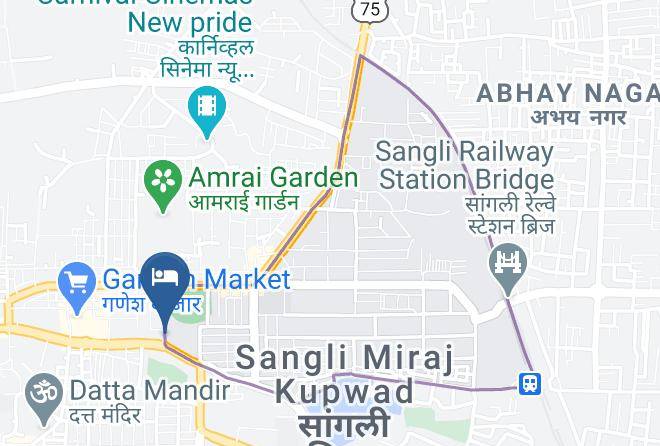 Sangli - Hotel The Lotus Residency Maps