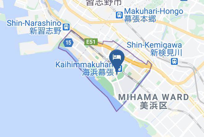 Hotel The Manhattan Map