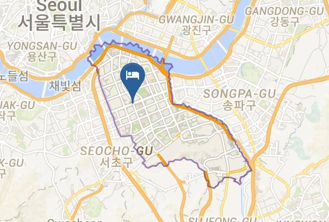 Gangnamgu - Hotel The Mat Maps