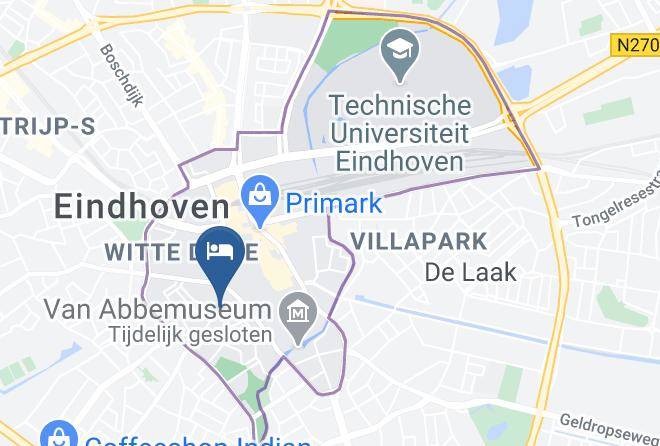Eindhoven - Hotel The Match Maps