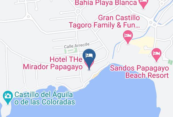 Las Palmas - Hotel The Mirador Papagayo Maps