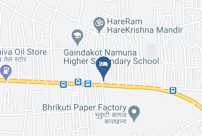 Bhairawa - Hotel The Narayani Maps