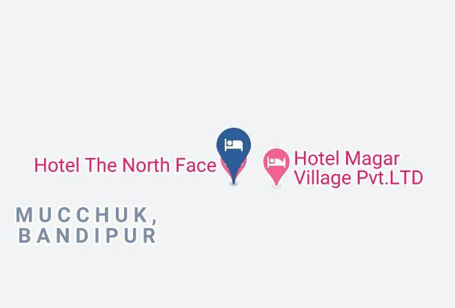 Hotel The North Face Map