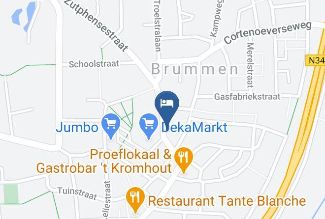 Gemeente Brummen - Hotel Het Oude Postkantoor Maps