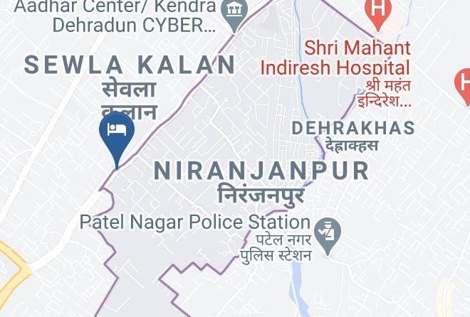Dehradun - Hotel The Onix Maps