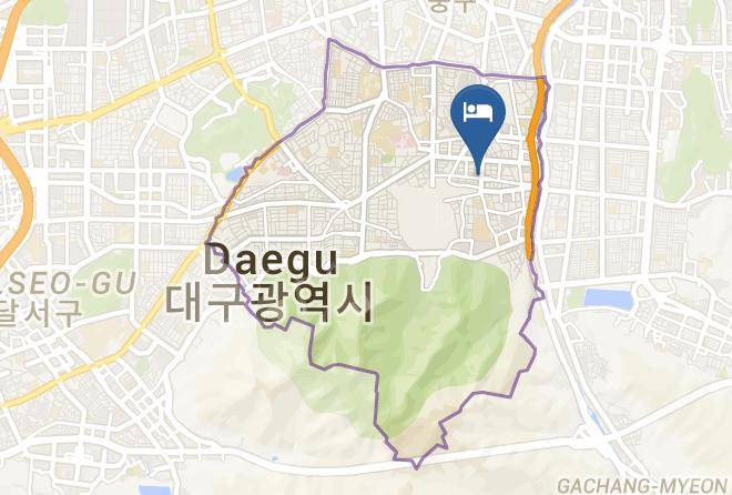 Namgu - Hotel The Palace Daegu Maps
