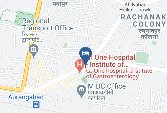 Aurangabad - Hotel The Palladium Maps