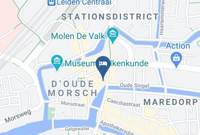 Leiden - Hotel The Rose Maps