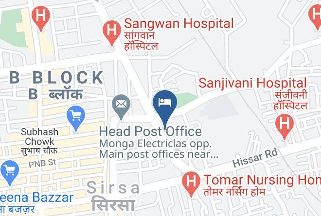 Sirsa - Hotel The Sirsa Regency Maps