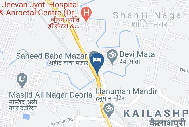 Deoria Sub District - Hotel The Soothing Suburb Maps