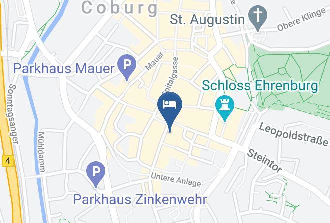 Coburg - Hotel The Square Maps