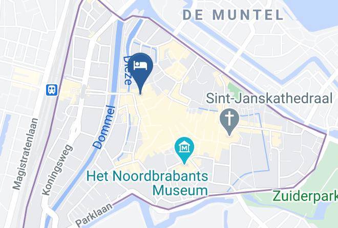 S Hertogenbosch - Hotel The Stamp Maps