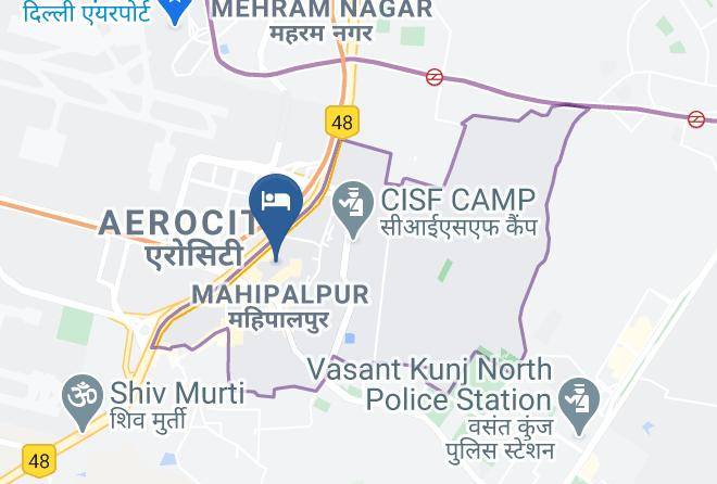 New Delhi - Hotel The Tanish Maps