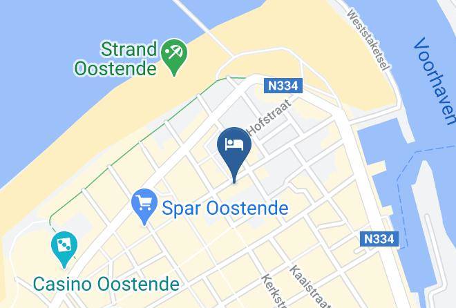 West Flanders - Hotel The Terrace Maps
