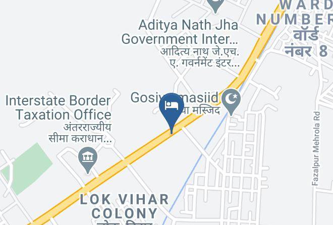 Bilaspur - Hotel The Venus Maps