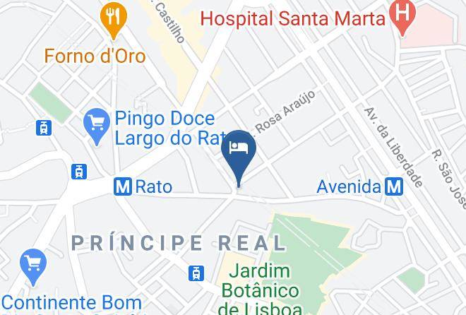 Lisbon - The Vintage Hotel & Spa Lisbon Maps