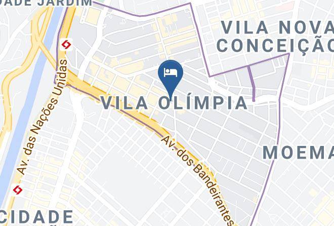 Sao Paulo Itaim Bibi - Hotel The World Maps