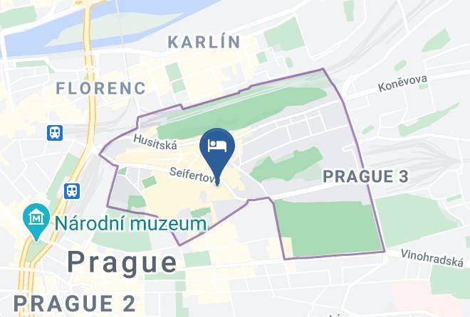 Prague - Hotel Theatrino Maps