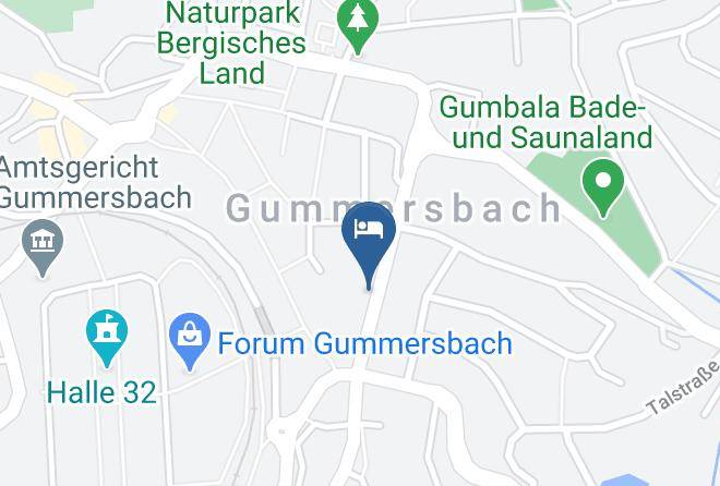 Oberbergischer Kreis - Hotel Theile Garni Maps
