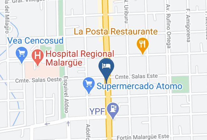 Malargue - Hotel Theis Maps