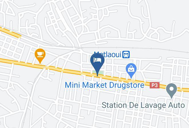 Tunisia - Hotel Thelja Maps