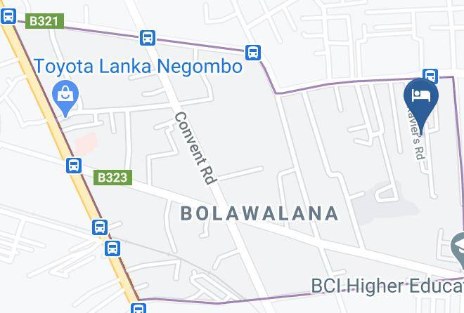 Colombo - Hotel Theodore Maps