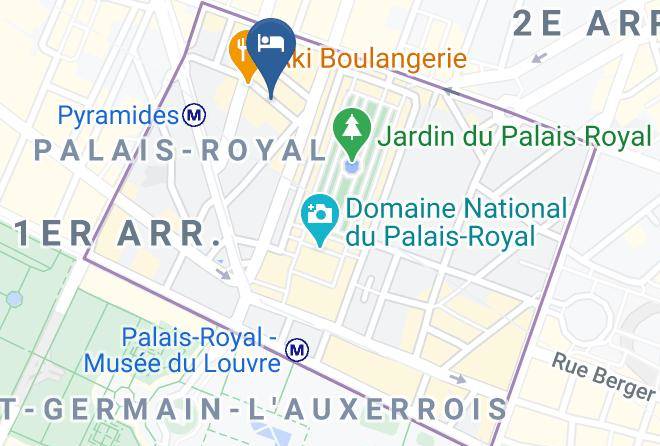 Paris - Hotel Therese Maps