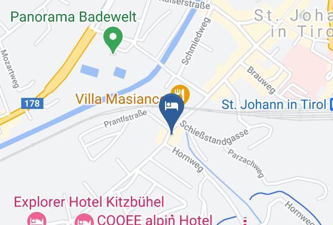 Kitzbuhel - Hotel Theresia Garni Maps