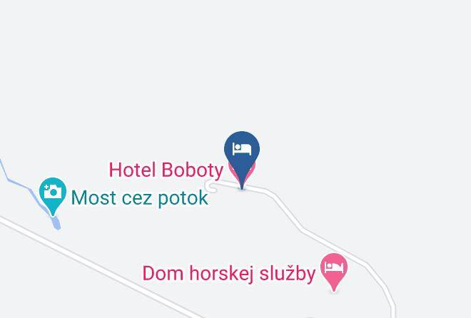 Zilina - Hotel Boboty Maps
