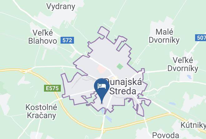 Dunajska Streda - Hotel Thermal Maps