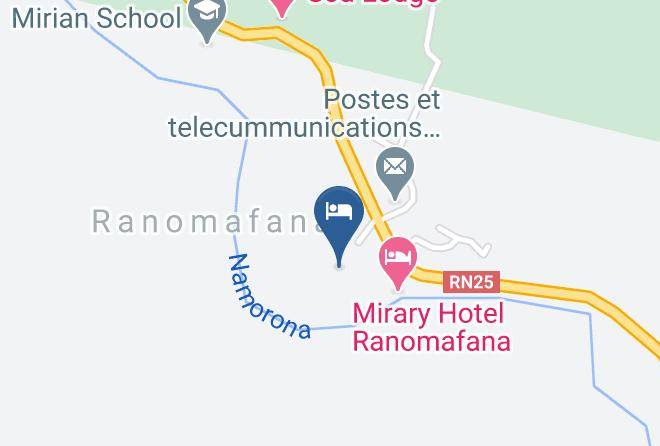 Ifanadiana - Hotel Thermal Ranomafana Maps