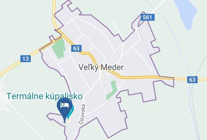 Dunajska Streda - Hotel Thermal Varga Maps