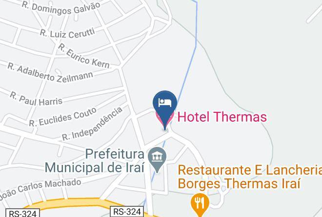 Irai - Hotel Thermas Maps