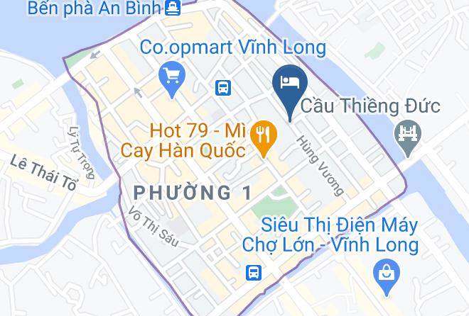 Vinh Long - Hotel Thien Thanh Maps