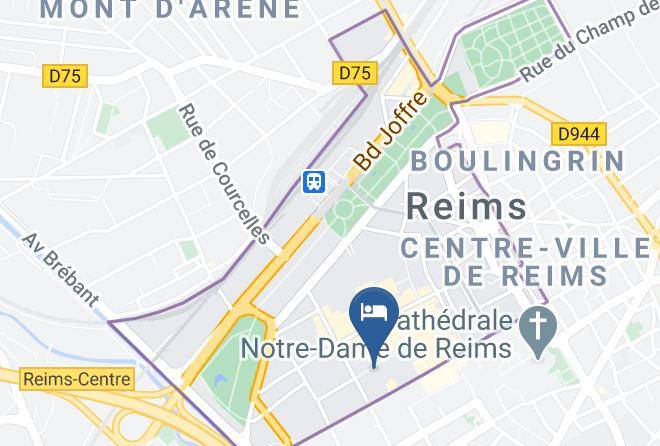Marne - Hotel Thillois Maps