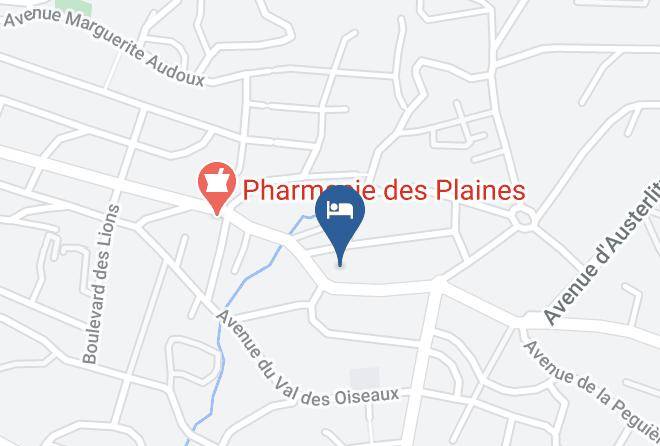 Var - Hotel Le Thimothee Maps
