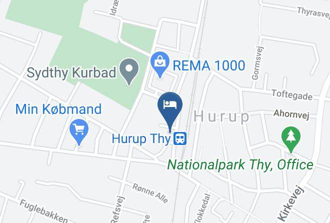 Hotel Thinggaard Map