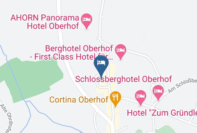 Schmalkalden Meiningen - Hotel Thuringenschanze Maps