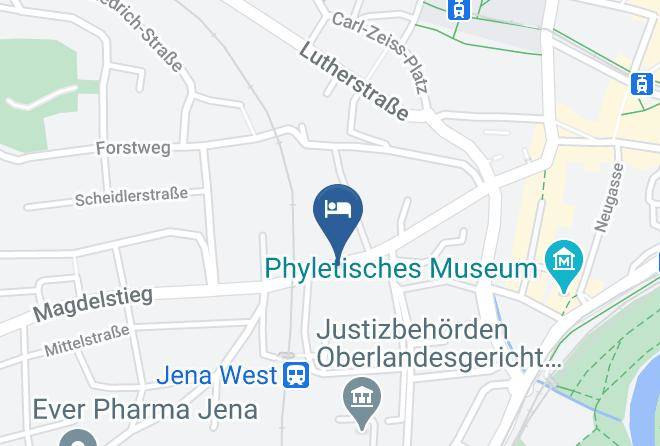 Jena - Hotel Thuringer Hof Maps