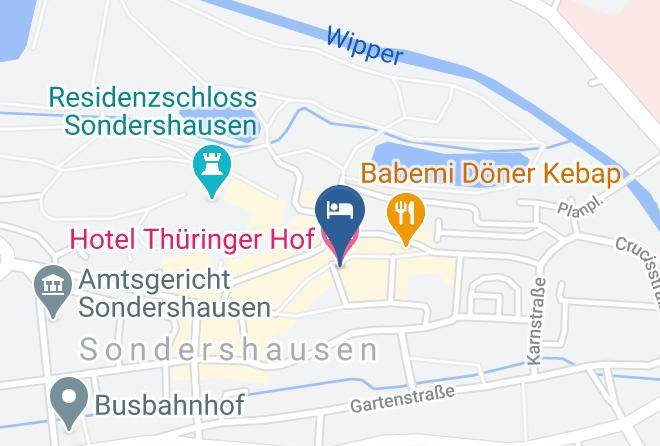 Kyffhauserkreis - Hotel Thuringer Hof Maps